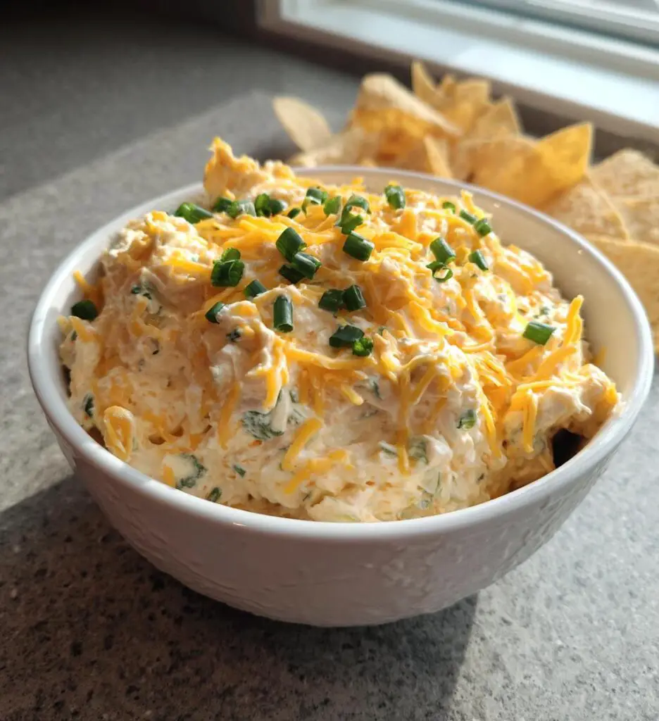 Cheesy Bacon Ranch Dip (can remove bacon if you want)