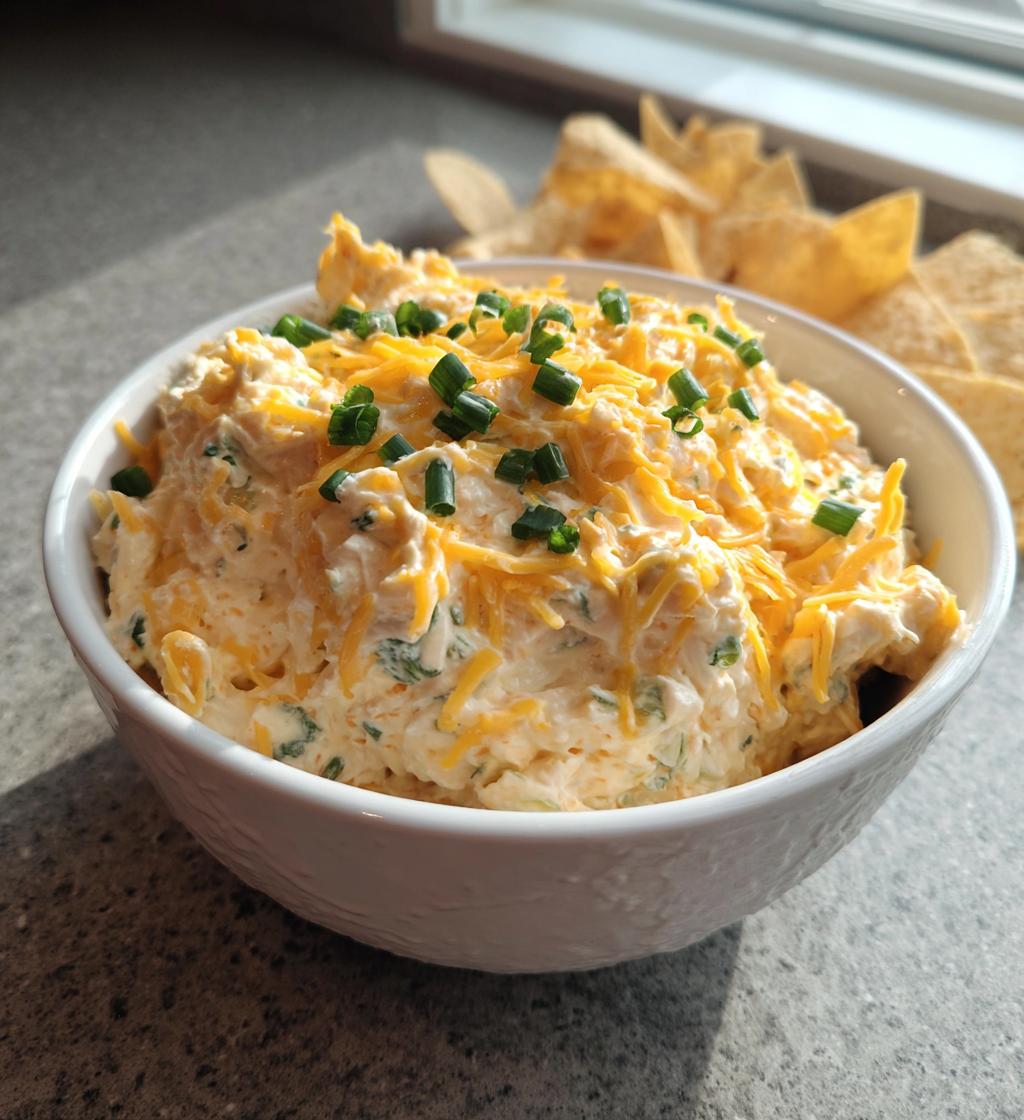 Cheesy Bacon Ranch Dip (can remove bacon if you want)