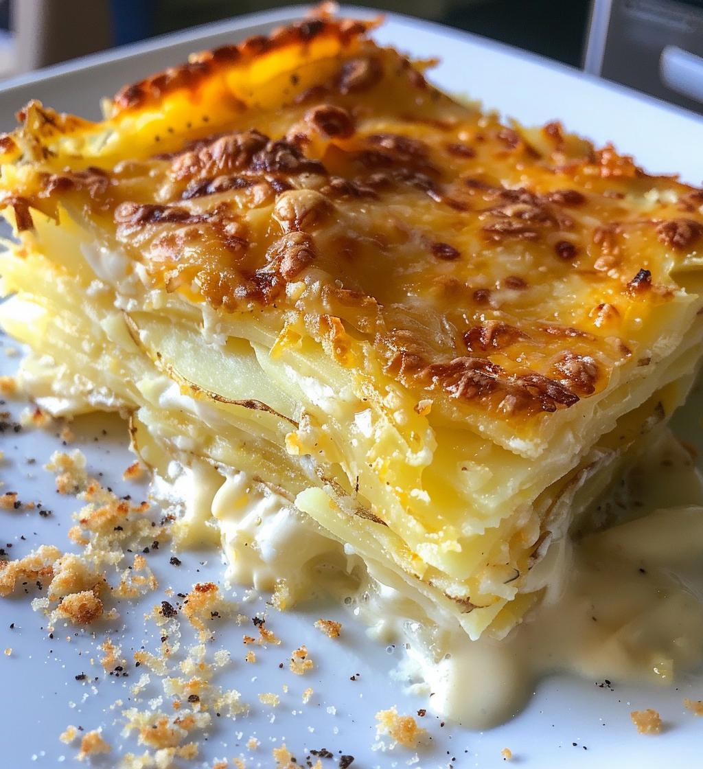 Cheesy Potato Gratin - detail 1