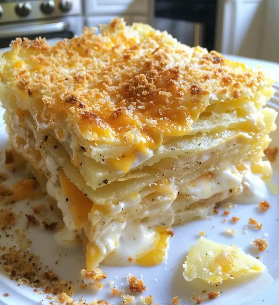 Cheesy Potato Gratin