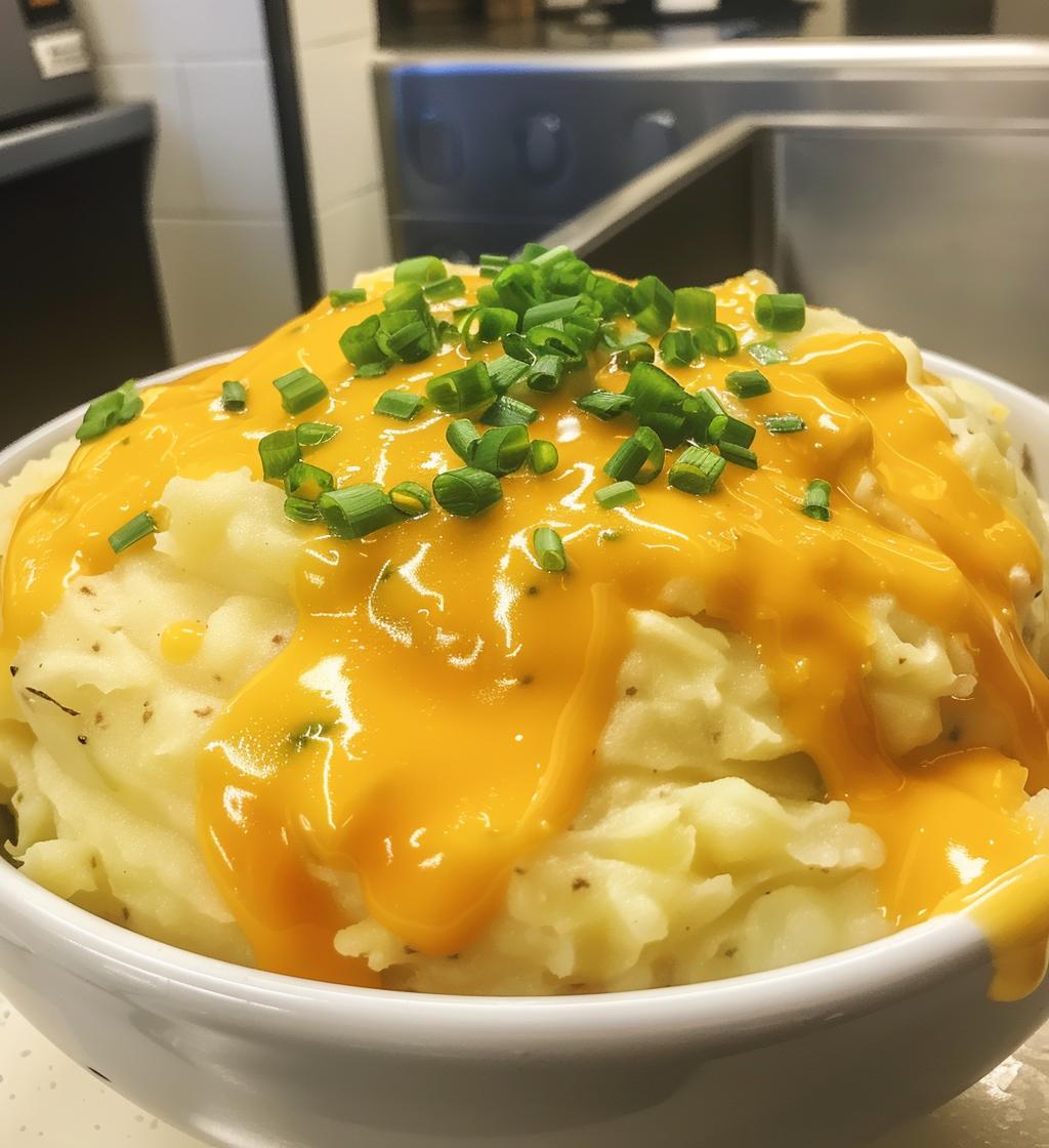 Cheesy Ranch Mashed Potatoes