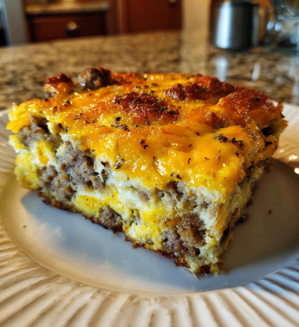 Cheesy Sausage & Egg Breakfast Casserole - detail 1