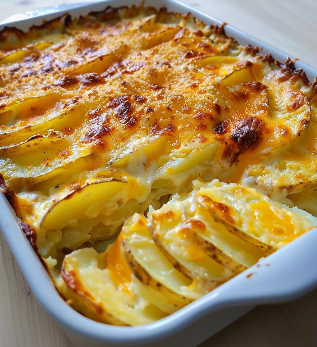 Cheesy Scalloped Potatoes - detail 1