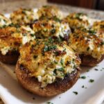 Cheesy Stuffed Mushrooms