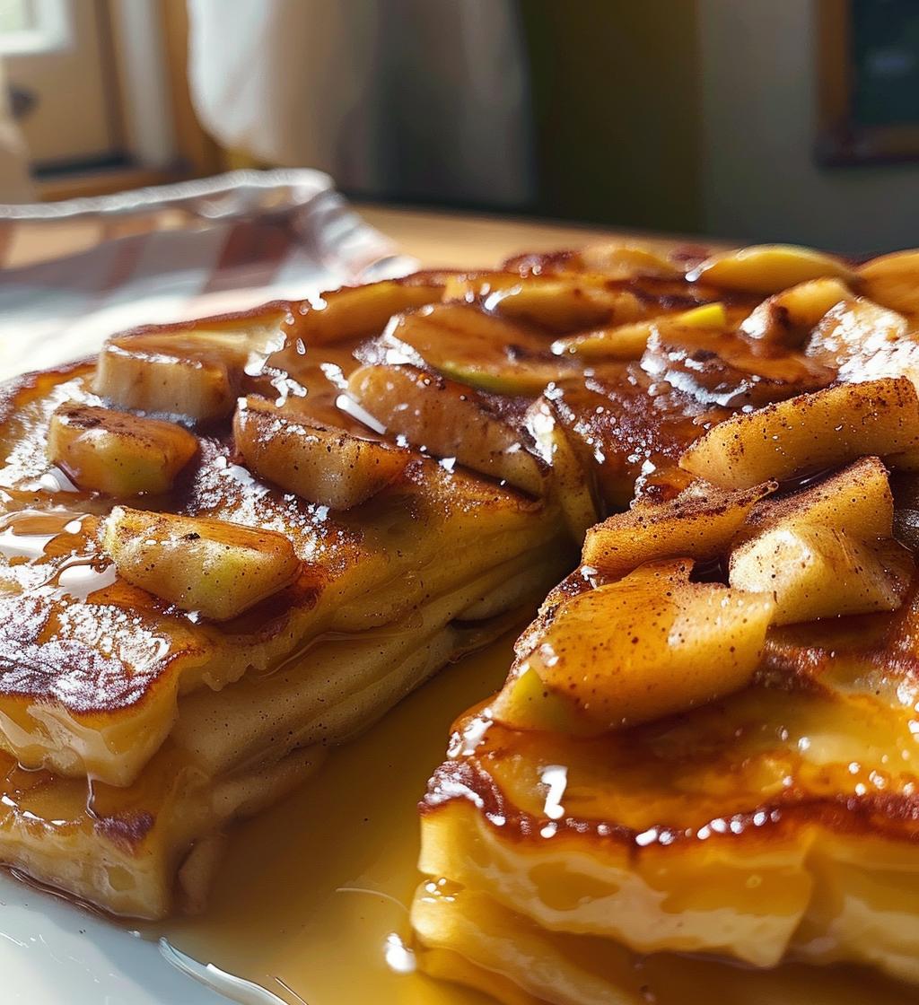 Cinnamon Apple Pancake Bake - detail 1