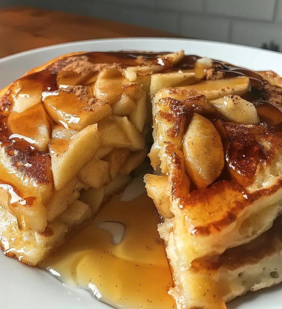 Cinnamon Apple Pancake Bake