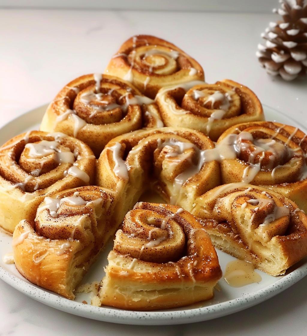 Cinnamon Roll Christmas Tree - detail 1