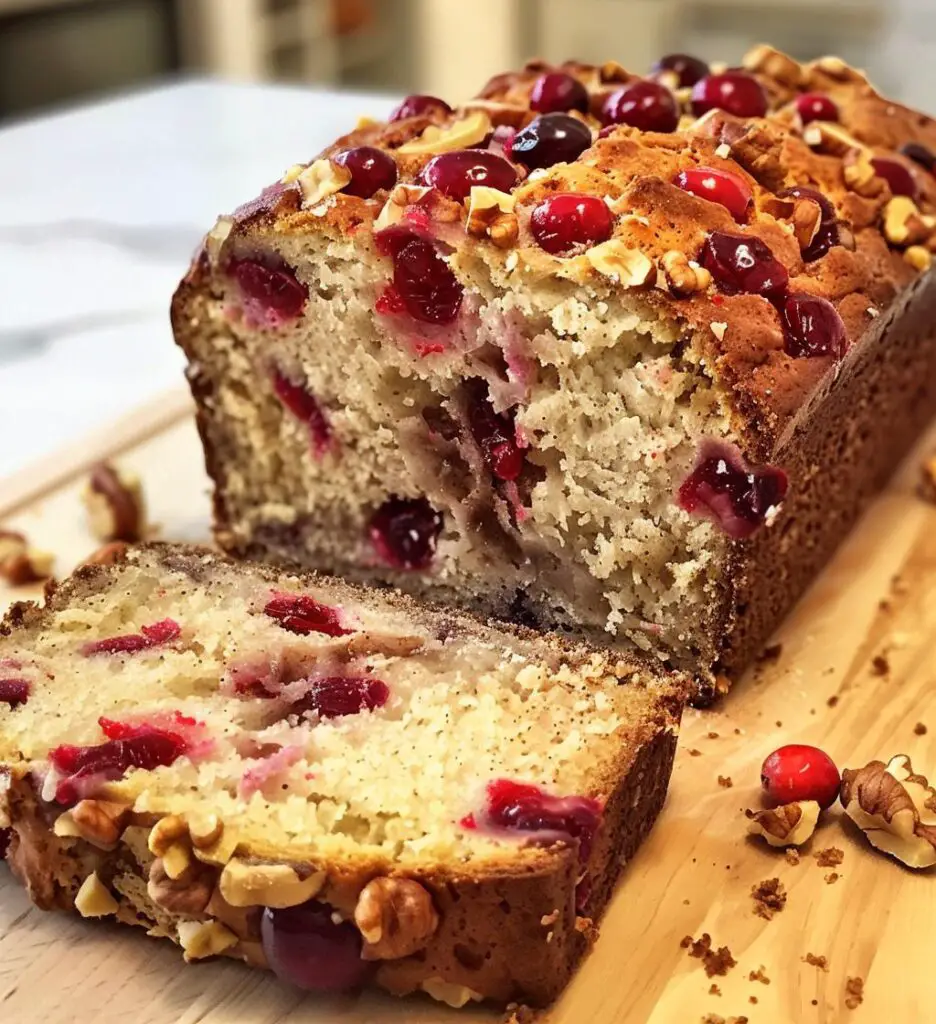 Cranberry Walnut Bread