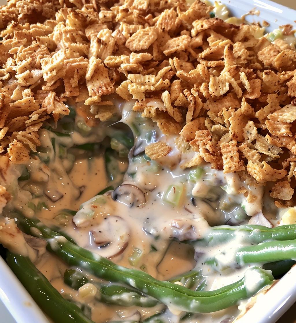 Creamy Green Bean Casserole - detail 1