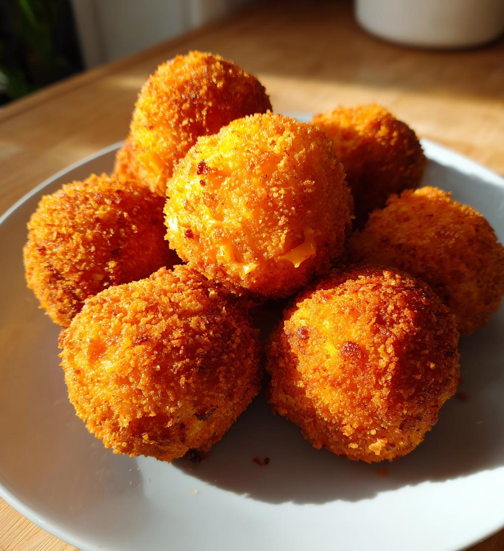 Crispy Chicken Cheese Balls