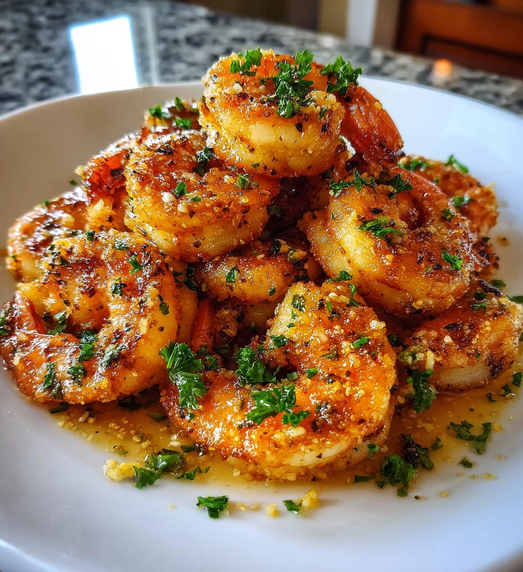 Crispy Garlic Butter Shrimp