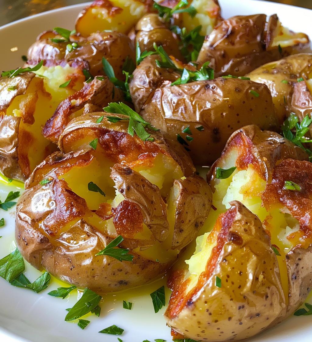 Crispy Smashed Potatoes - detail 1