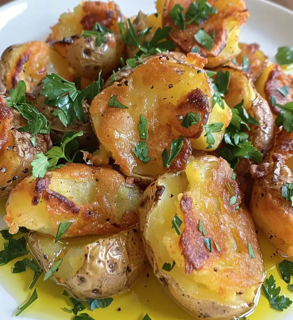 Crispy Smashed Potatoes