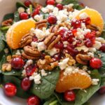 Festive Orange & Cranberry Salad