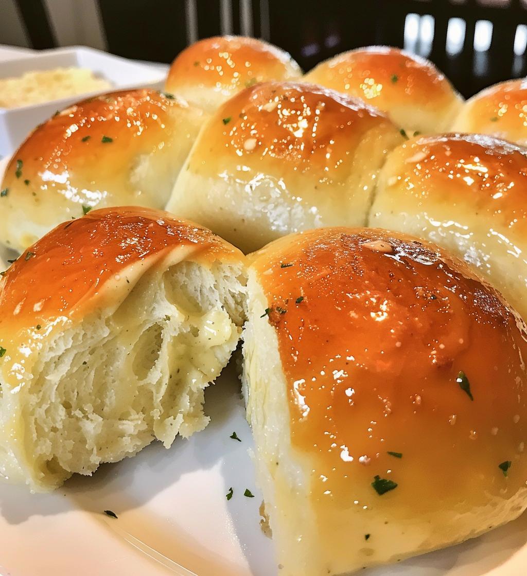 Garlic Butter Dinner Rolls - detail 1