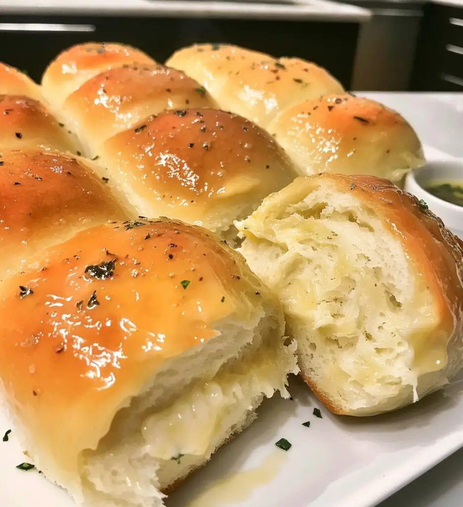 Garlic Butter Dinner Rolls