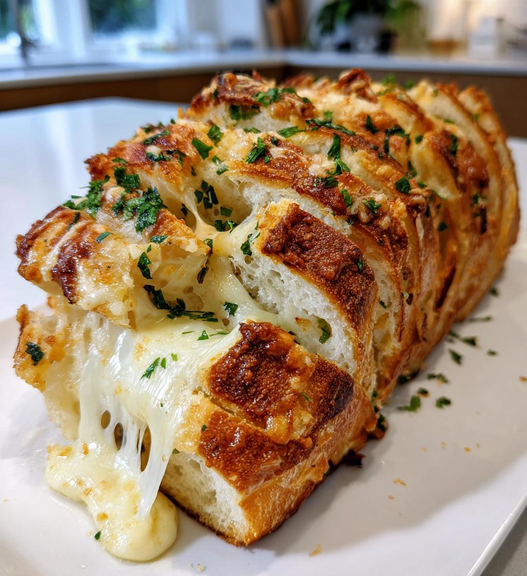 Garlic Parmesan Pull-Apart Bread - detail 1