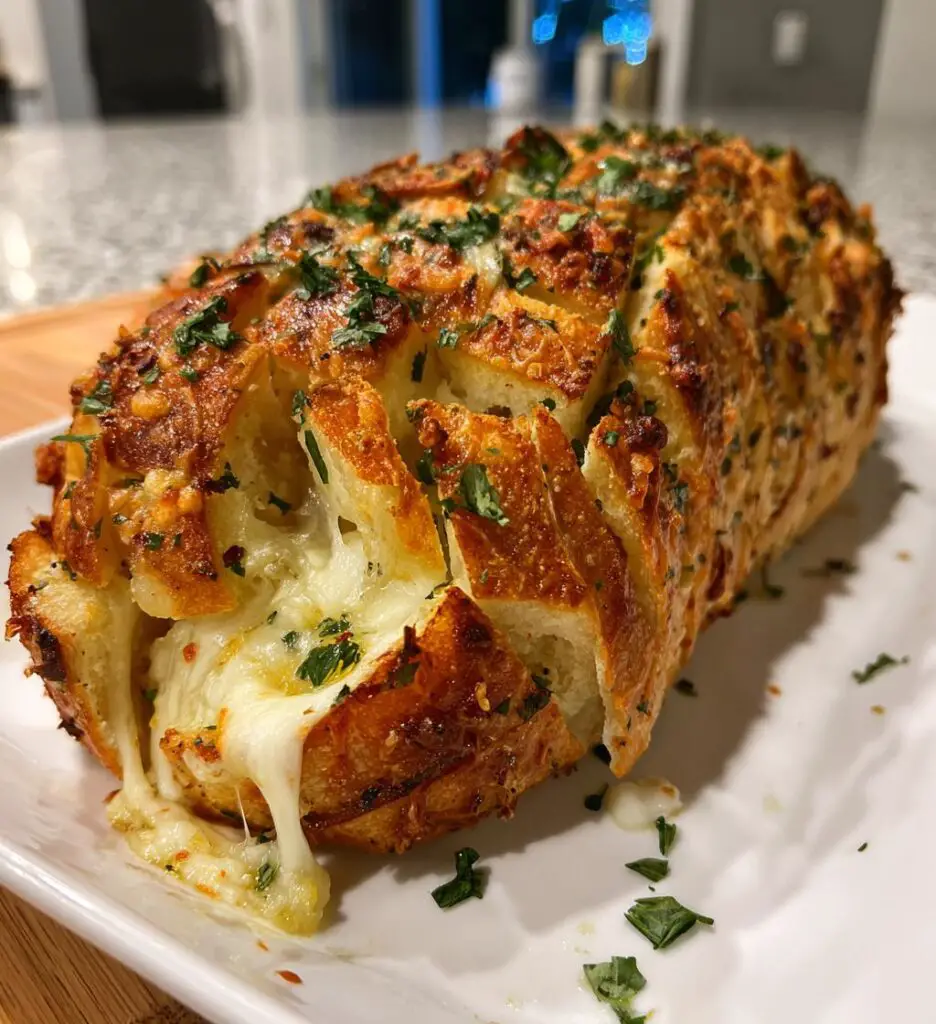 Garlic Parmesan Pull-Apart Bread