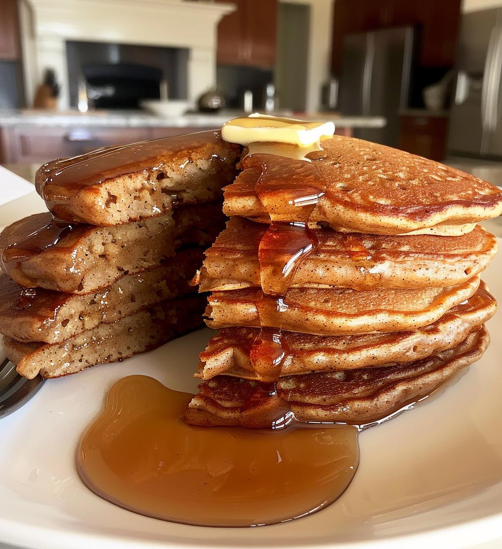 Gingerbread Pancakes - detail 1