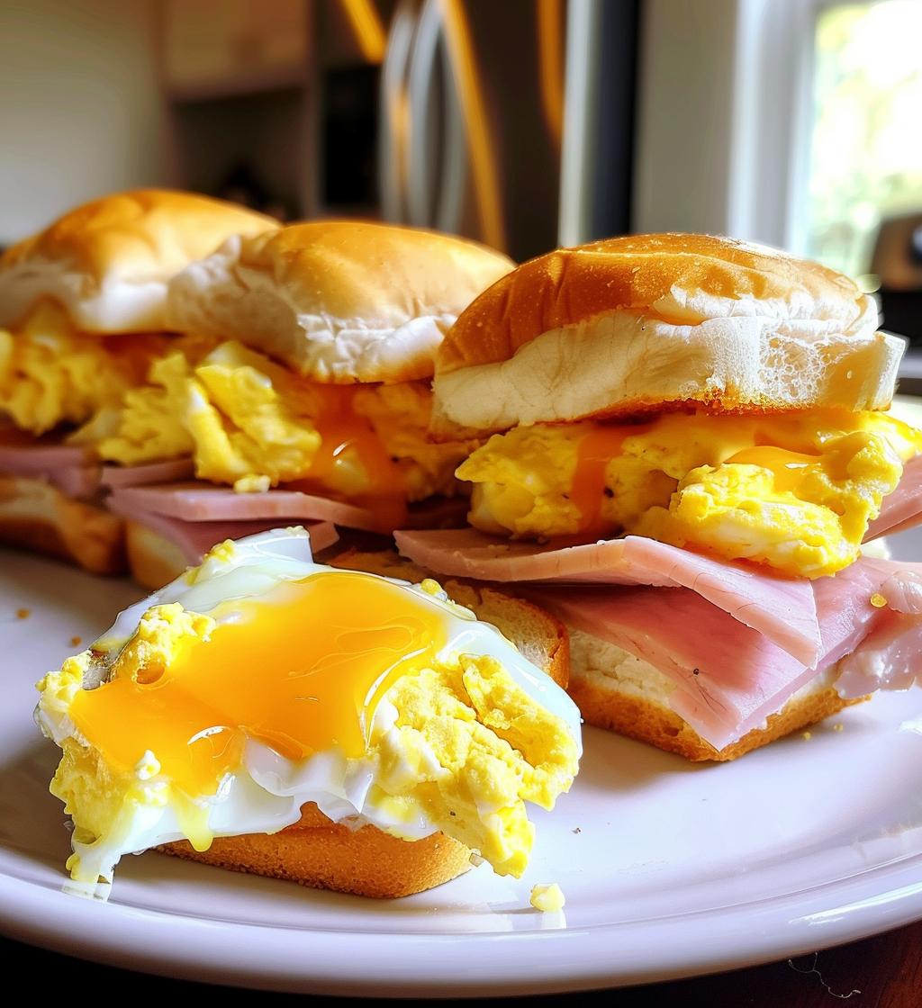 Holiday Breakfast Sliders - detail 1