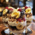Holiday Granola Yogurt Parfaits