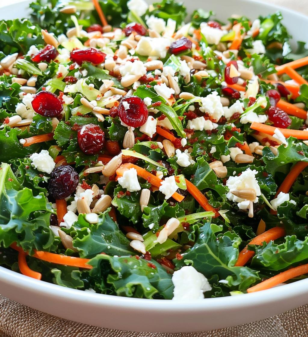 Holiday Kale Crunch Salad - detail 1