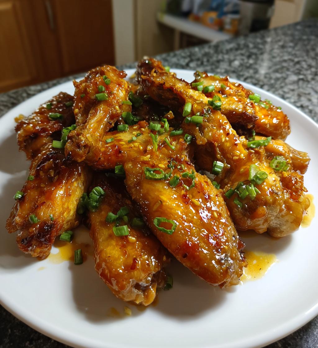 Honey Garlic Chicken Wings - detail 1