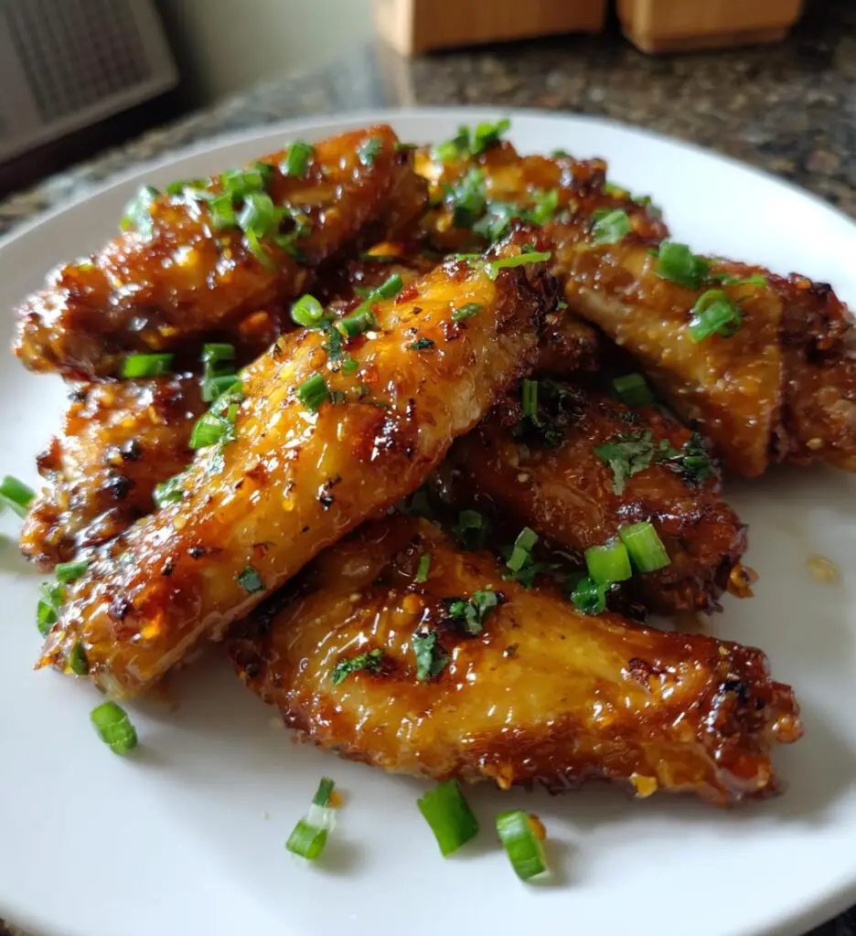 Honey Garlic Chicken Wings