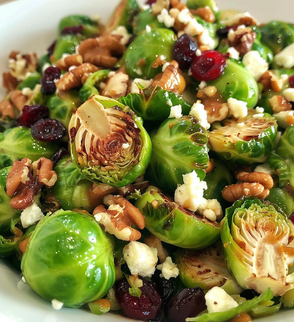 Honey Mustard Brussels Sprouts Salad - detail 1