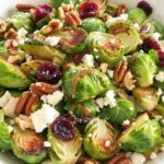 Honey Mustard Brussels Sprouts Salad
