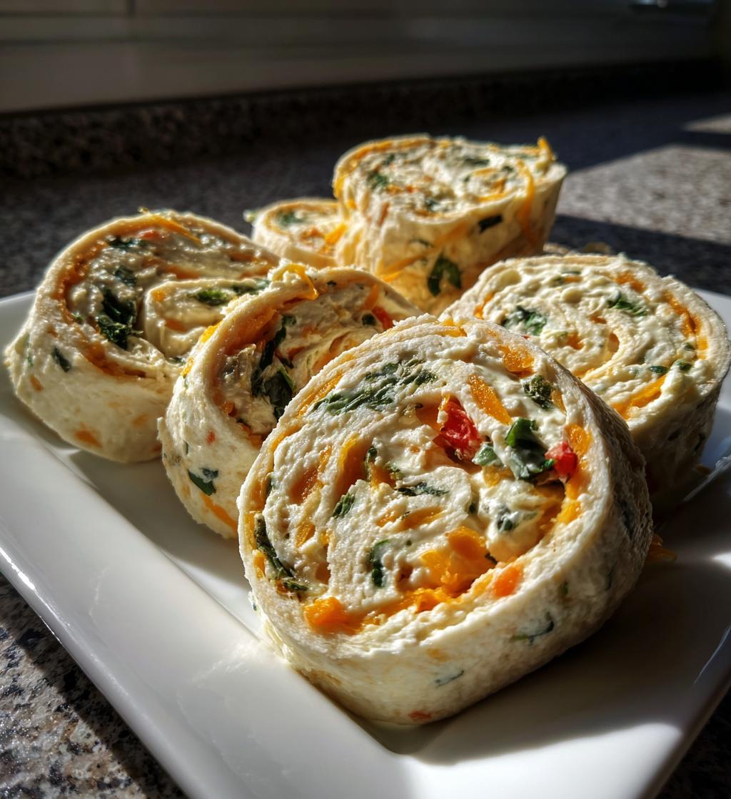 Jalapeño Popper Pinwheels - detail 1