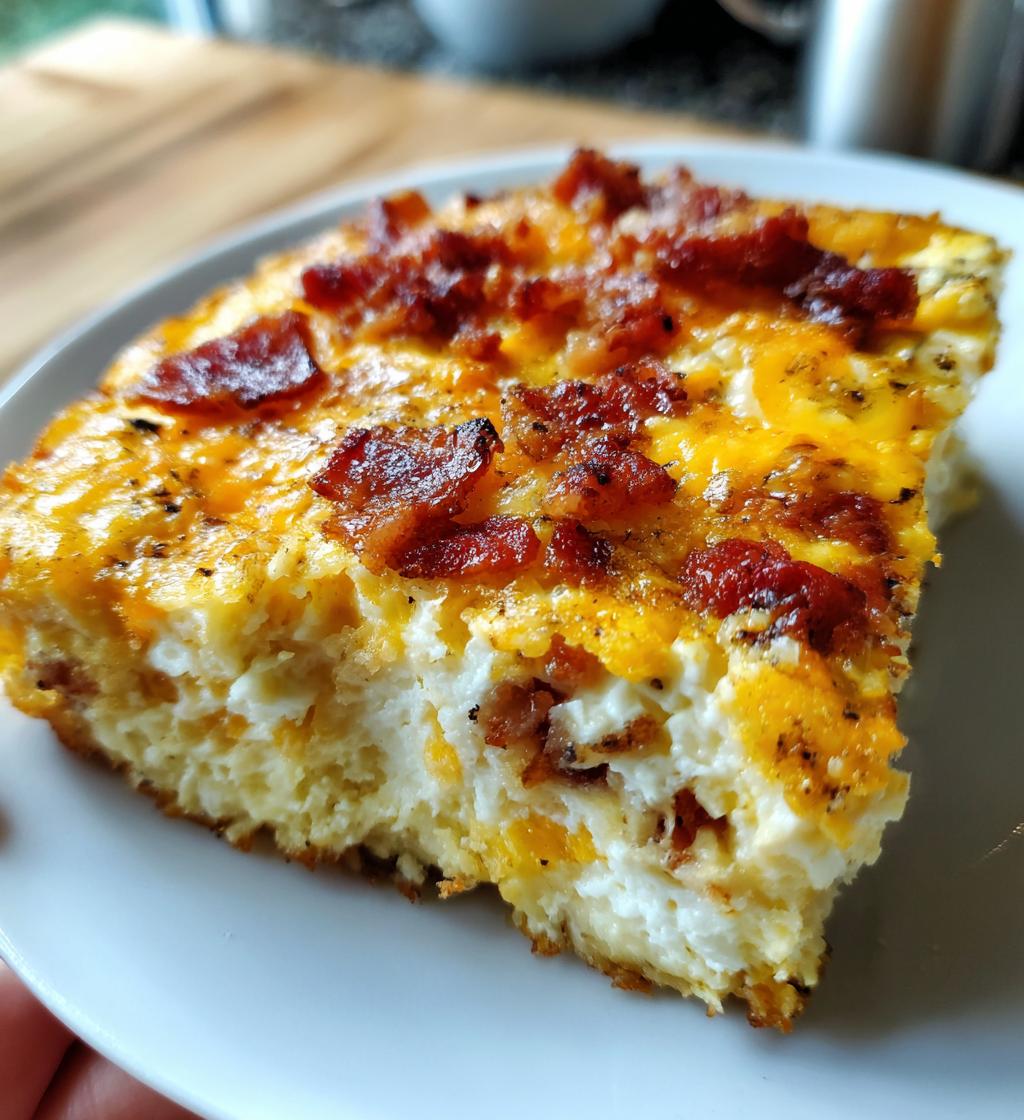 Keto Egg & Cheese Breakfast Bake - detail 1