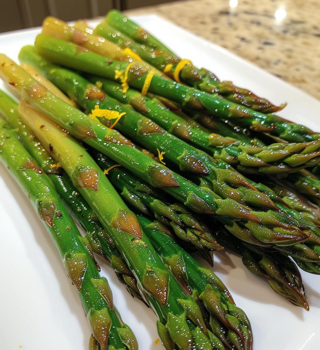 Lemon Butter Asparagus