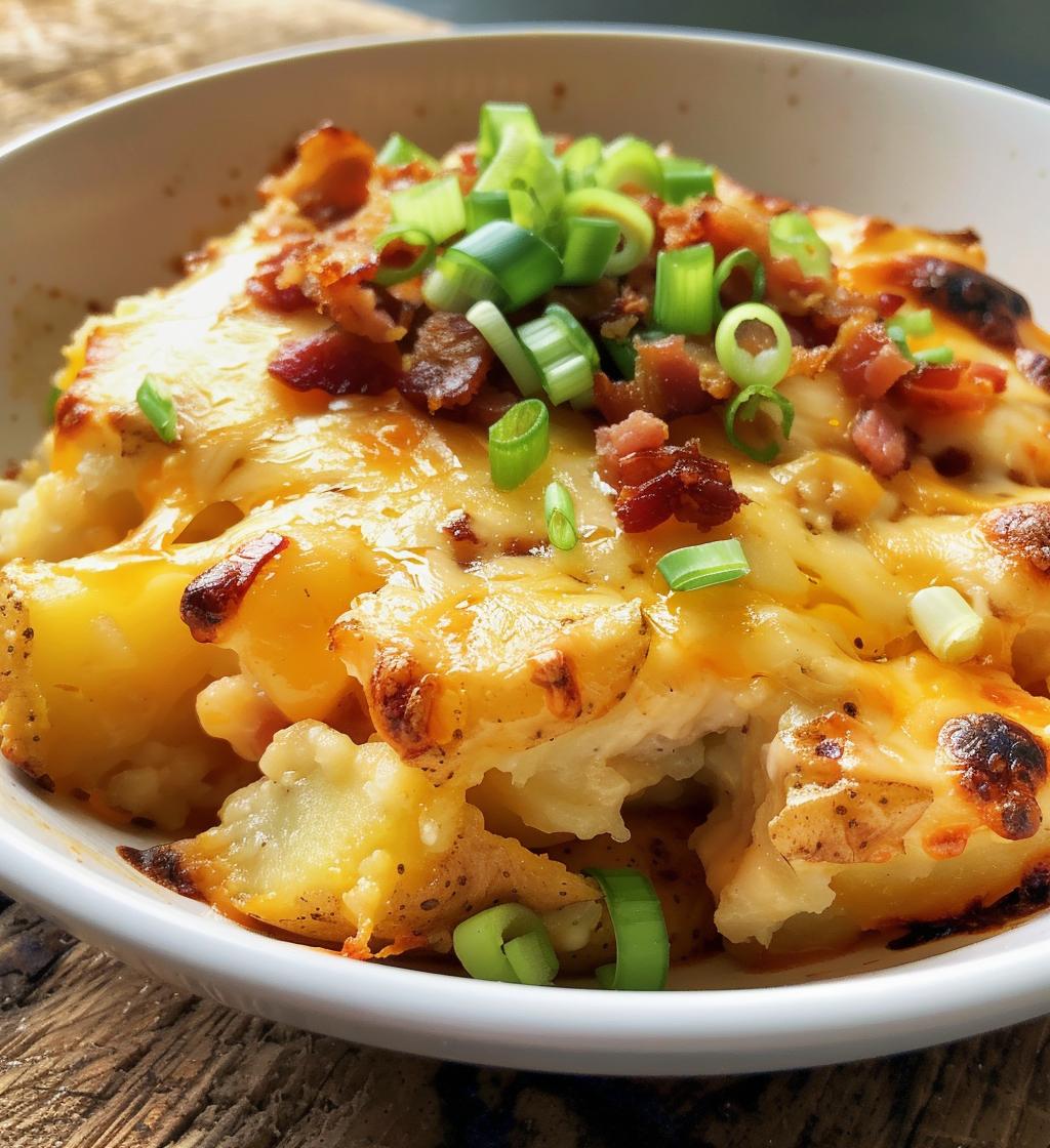 Loaded Baked Potato Casserole