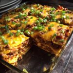 Loaded Breakfast Nacho Casserole