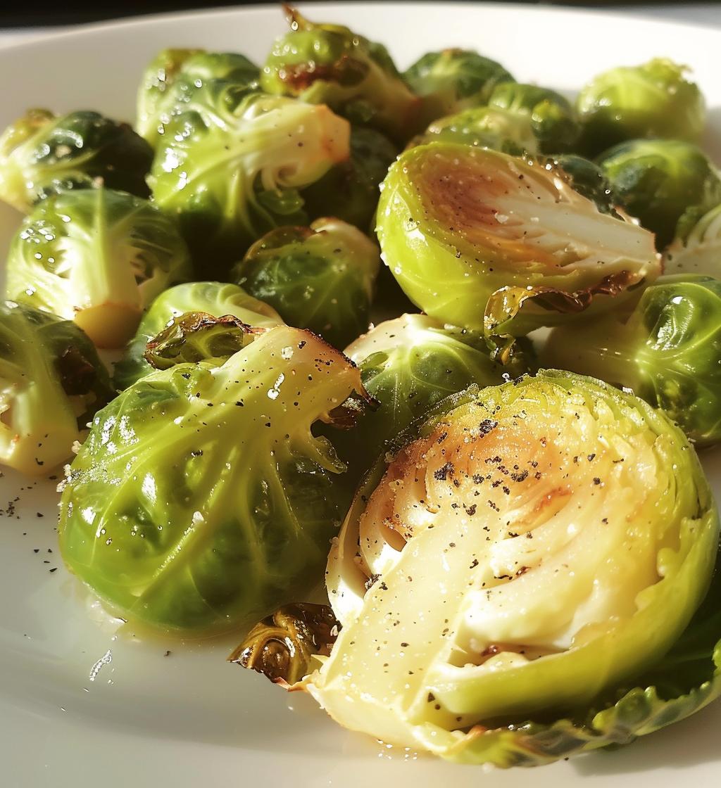 Maple Roasted Brussels Sprouts - detail 1