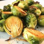 Maple Roasted Brussels Sprouts