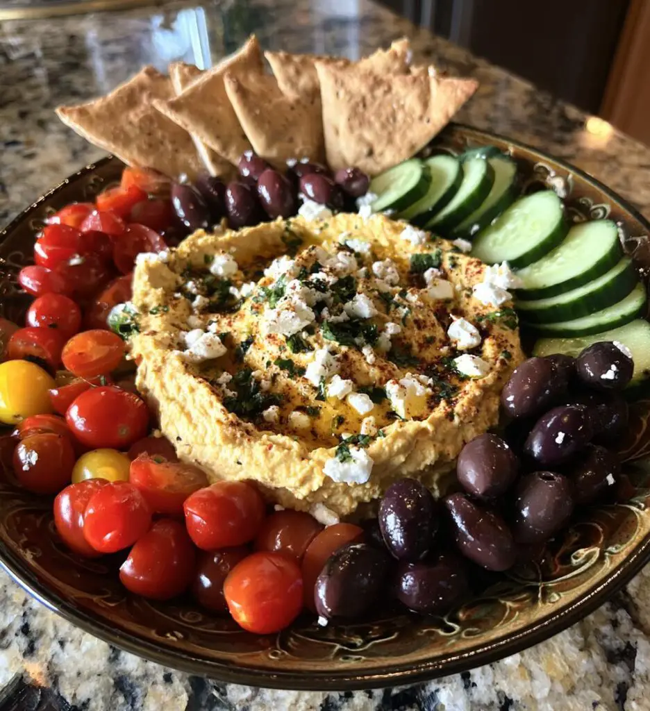 Mediterranean Hummus Platter