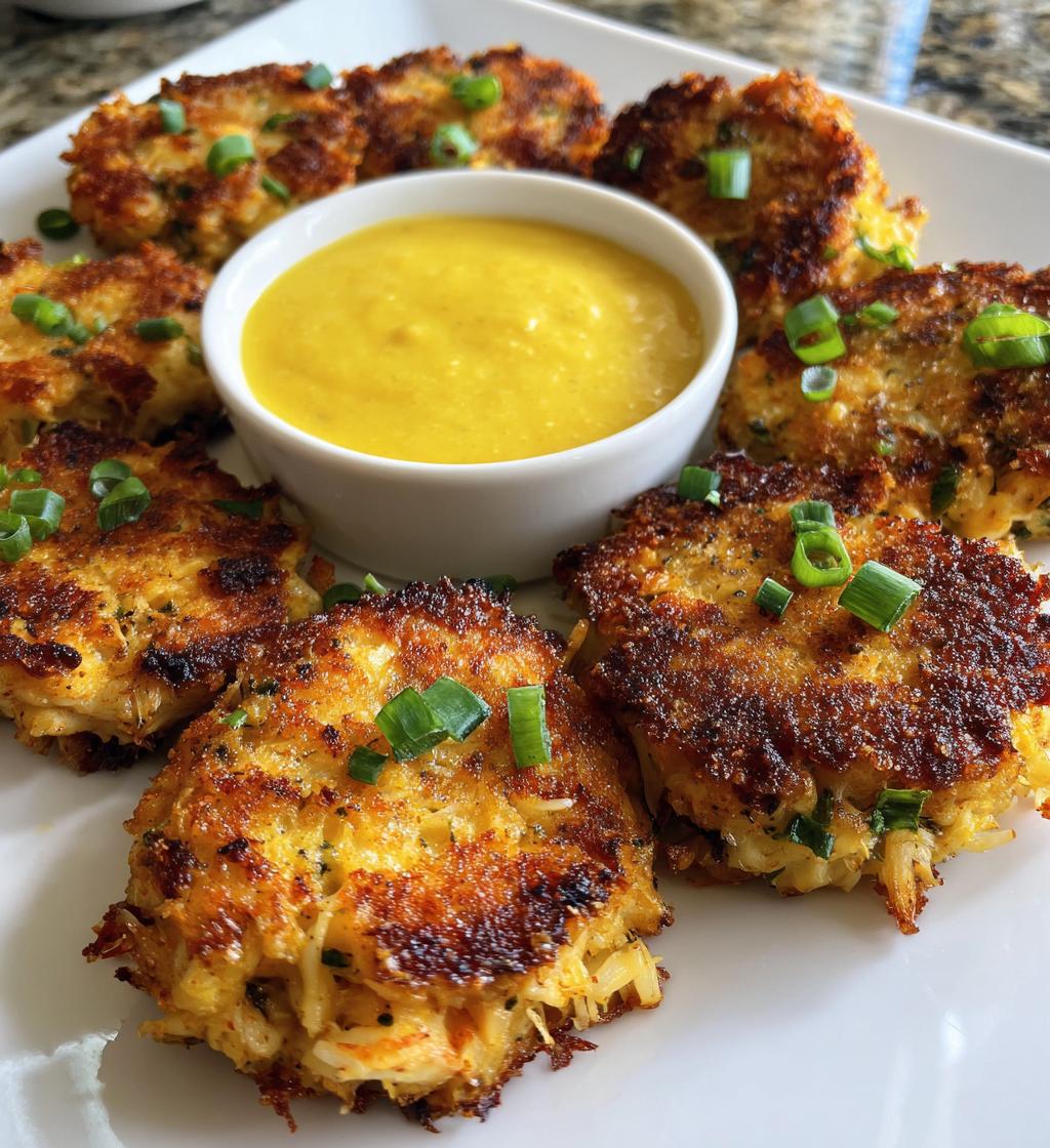 Mini Crab Cakes with Lemon Aioli - detail 1