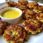 Mini Crab Cakes with Lemon Aioli