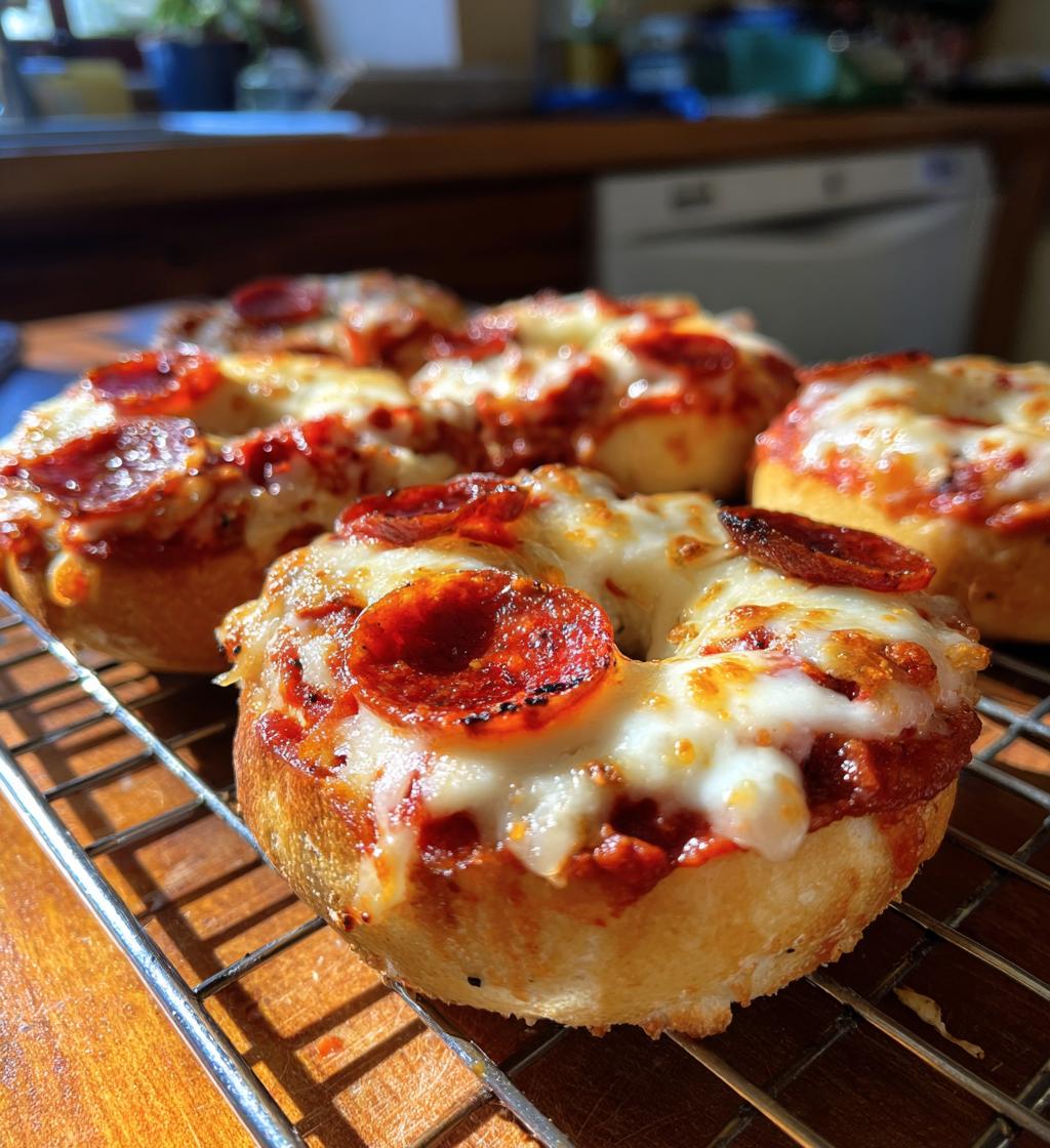Mini Pizza Bagels - detail 1