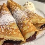 Nutella Stuffed Crepes