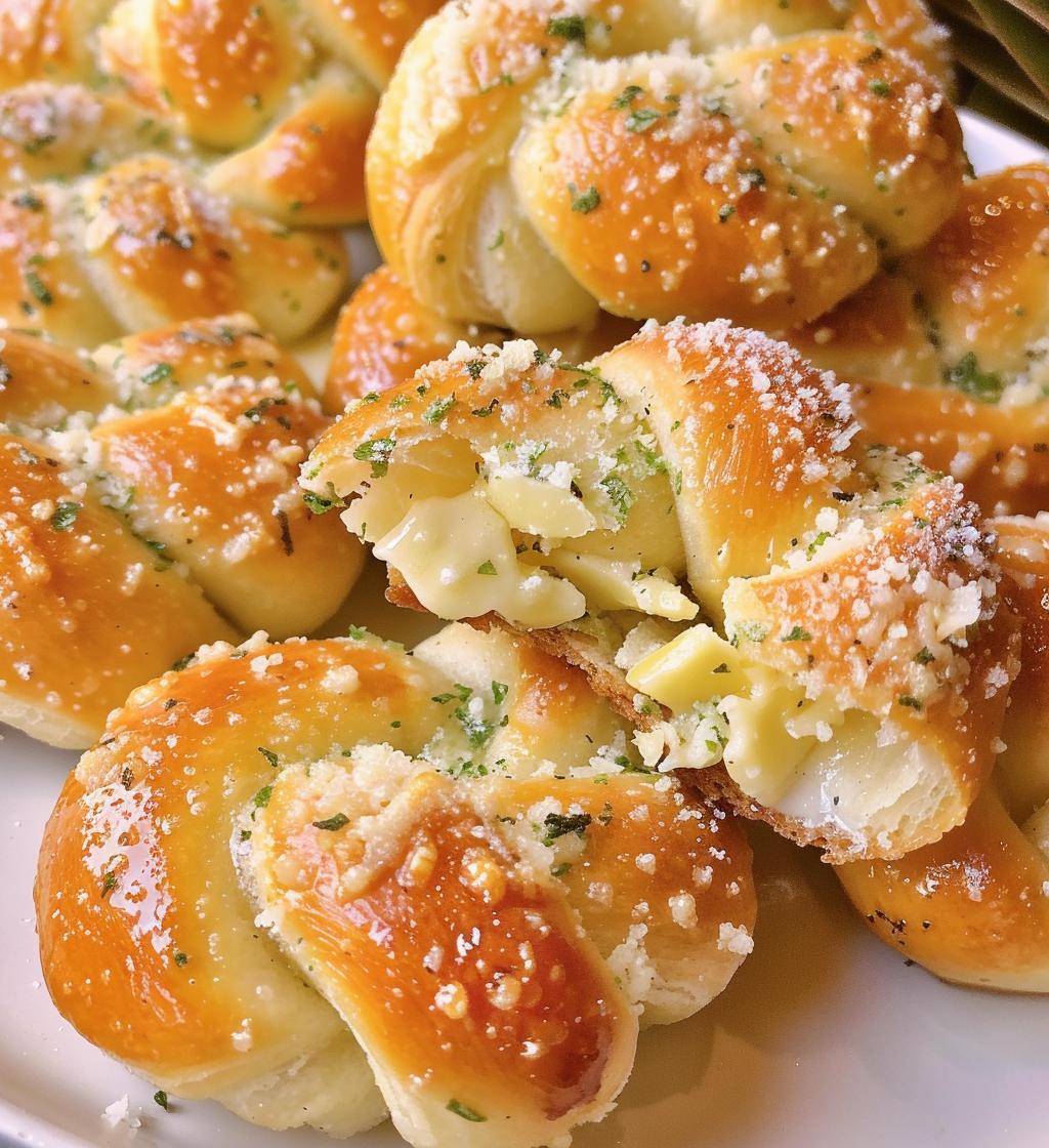 Parmesan Garlic Knots