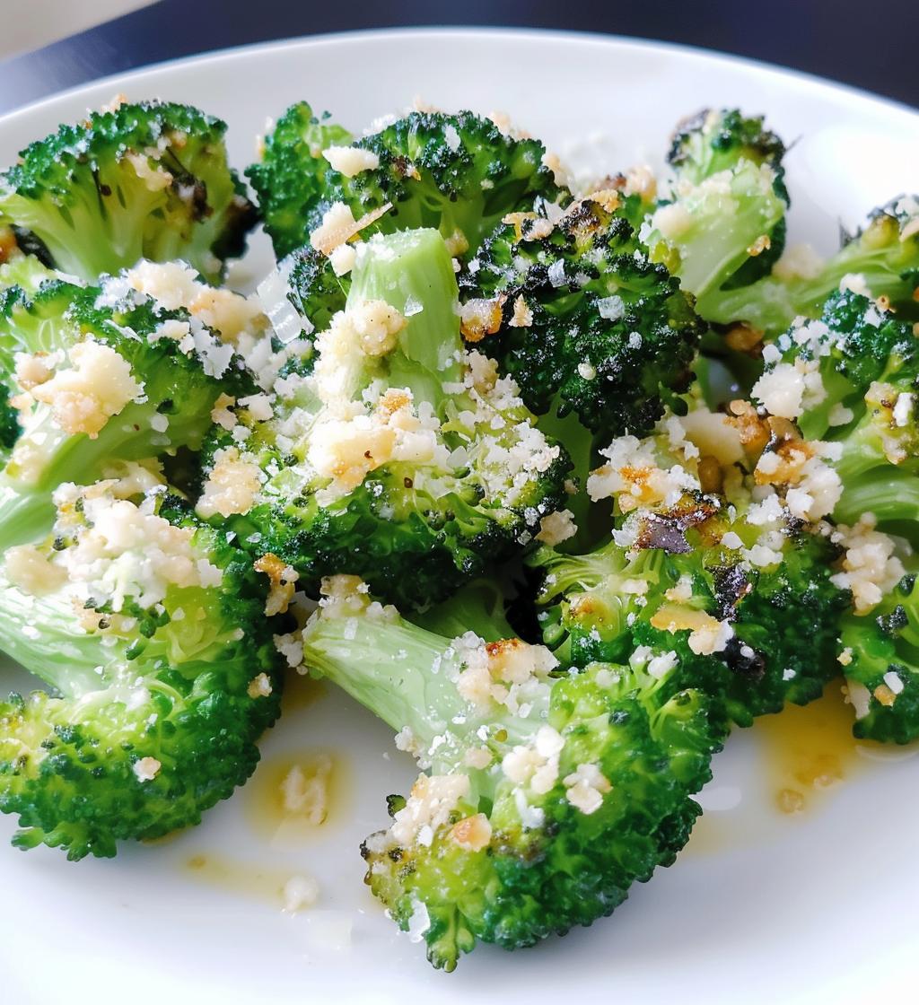 Parmesan Roasted Broccoli - detail 1