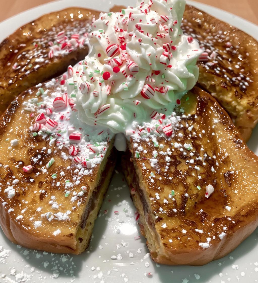 Peppermint Hot Chocolate French Toast - detail 1