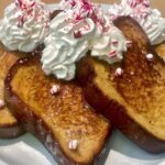 Peppermint Hot Chocolate French Toast