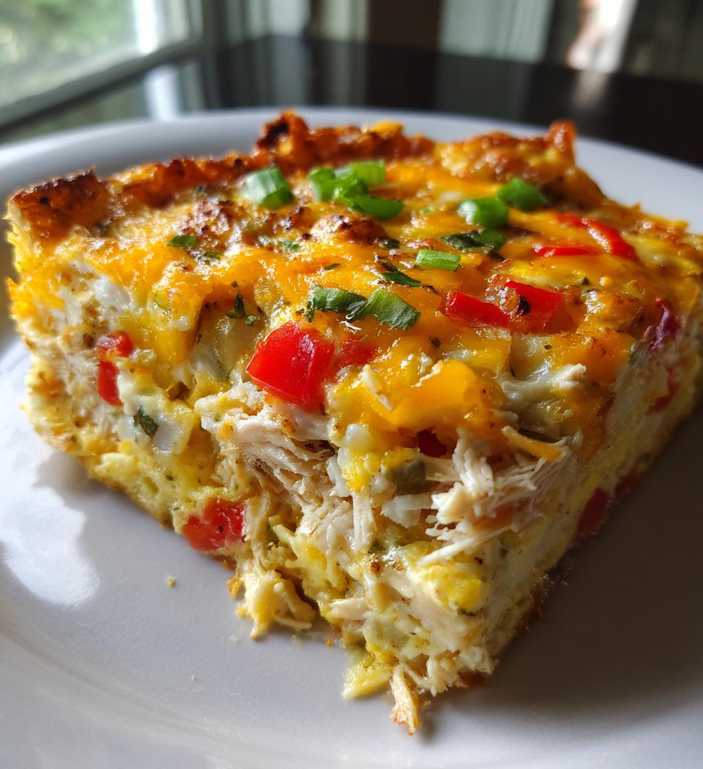 Ranch Chicken Breakfast Casserole - detail 1