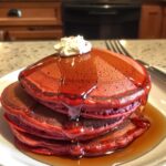 Red Velvet Pancakes