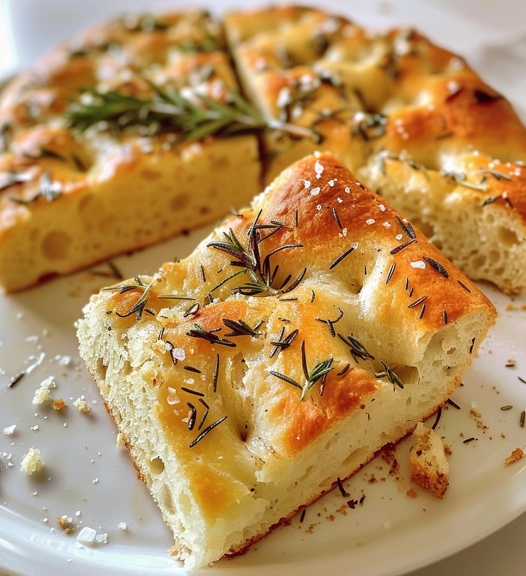 Rosemary Focaccia - detail 1