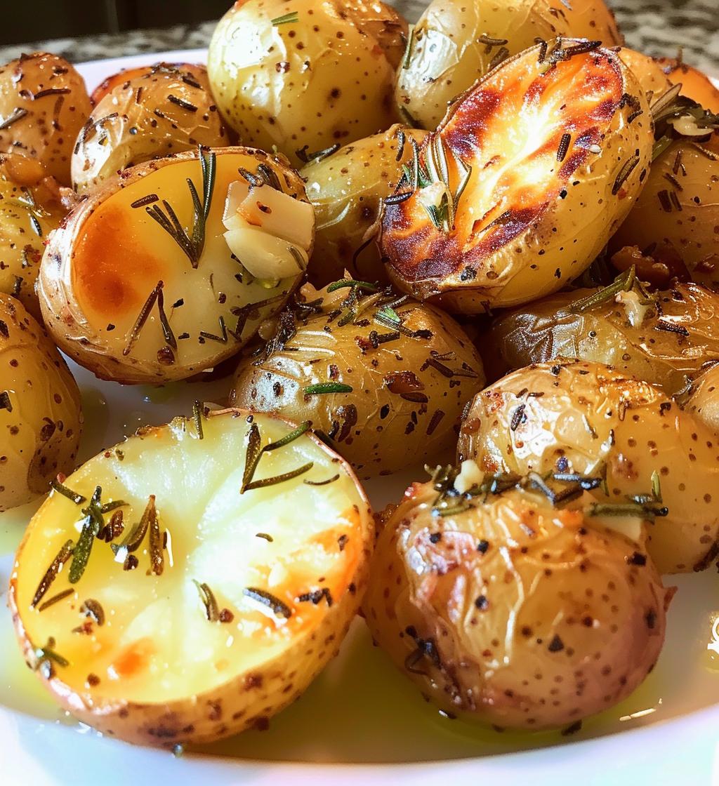 Rosemary Roasted Baby Potatoes - detail 1